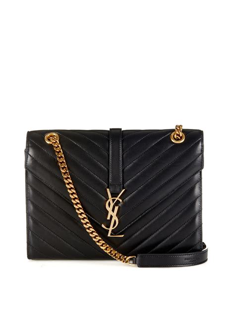 ysl purse shoulder|saint laurent quilted shoulder bag.